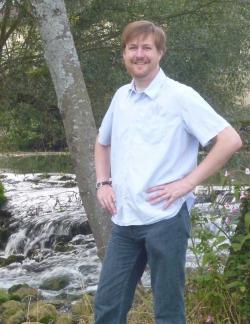 Jens Kraus an der Wiesent